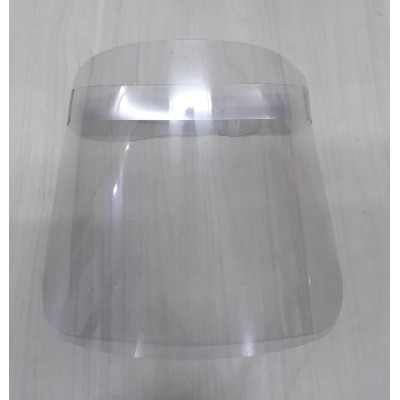 Protetor Facial Em Pet - 0,50 mm 1 FL34x23.8cm com Tira em Pet 0,30 mm 1 FL 67.5x3 cm